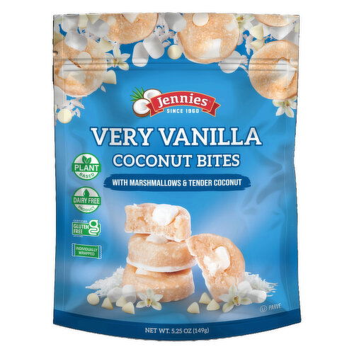 Jennies Coconut Bites, Very Vanilla
