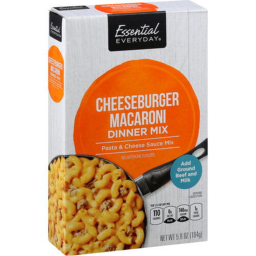 Essential Everyday Dinner Mix, Cheeseburger Macaroni