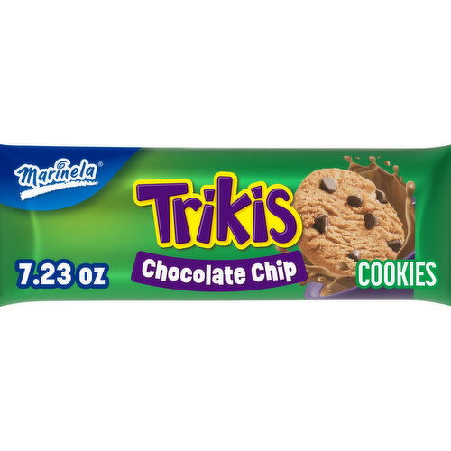 Marinela Chocolate Chip Cookies, Individual, 7.23 oz