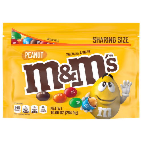 M&M's Chocolate Candies, Peanut, Sharing Size