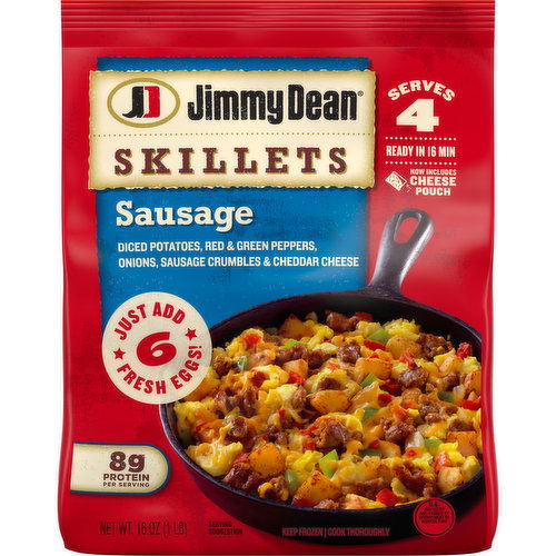 Jimmy Dean Jimmy Dean Skillets, Sausage, Frozen Breakfast, 16 oz