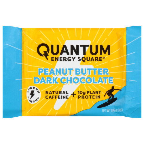 Quantum Energy Square Peanut Butter Dark Chocolate
