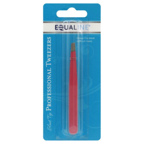 Equaline Tweezer, Professional, Slant Tip