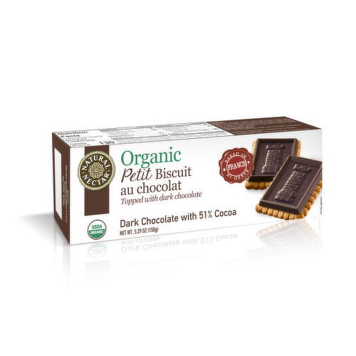 Natural Nectar  Dark Chocolate Cookies