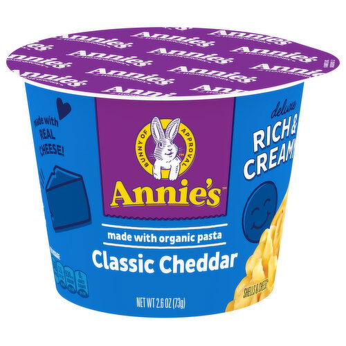 Annie's Shells & Cheese, Classic Cheddar, Deluxe