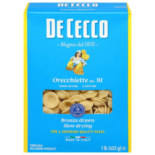 De Cecco No. 91 Orecchiette