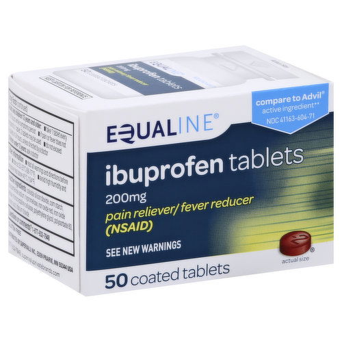 Equaline Ibuprofen, 200 mg, Coated Tablets