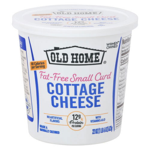 Old Home Cottage Cheese, Fat-Free, Small Curd