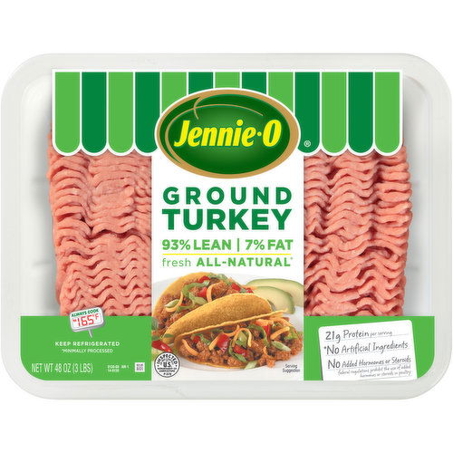 Jennie-O Ground Turkey, 93% Lean, 7% Fat