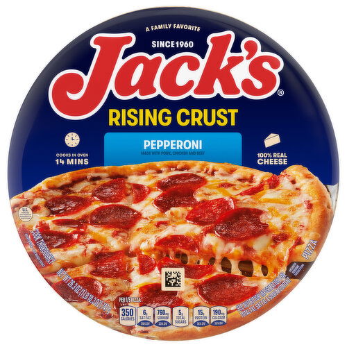 Jack's Pizza, Rising Crust, Pepperoni