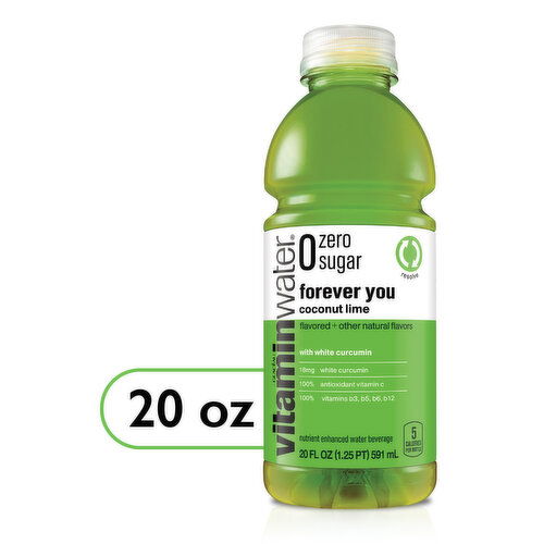 vitaminwater  Forever You Nutrient Enhanced Water W/ Vitamins, Coconut-Lime