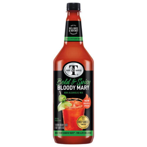 Mr & Mrs T Bold & Spicy Bloody Mary Non-Alcoholic Mix