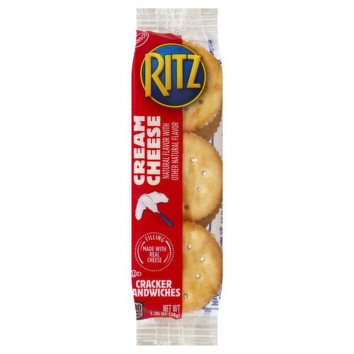 Ritz Cracker Sandwiches, Cream Cheese