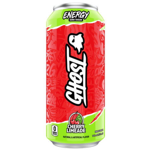Ghost Zero Sugar Cherry Limeade Energy Drink