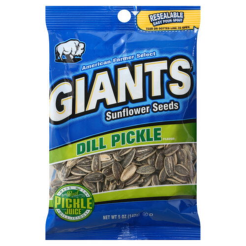 Giants Sunflower Seeds, Dill Pickle