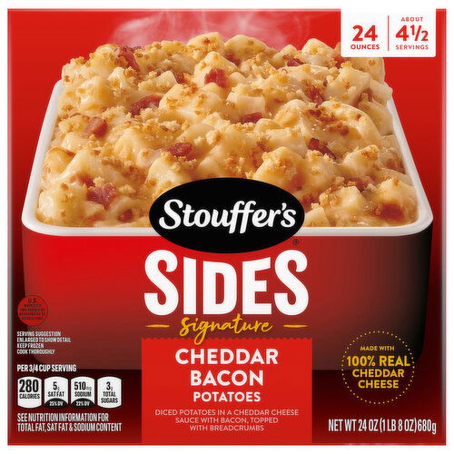 Stouffer's Signature Sides Potatoes, Cheddar Bacon