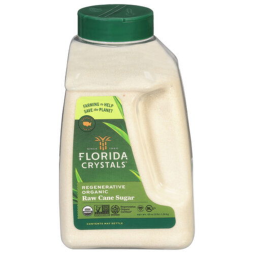 Florida Crystals Regenerative Organic Raw Cane Sugar