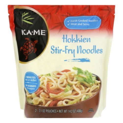 Ka-Me Noodles, Stir-Fry, Hokkien