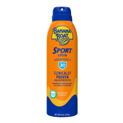 Banana Boat Sport Broad Spectrum Sunscreen Spray SPF 30