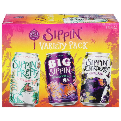 Odell Brewing Co. Beer, Sippin', Variety Pack