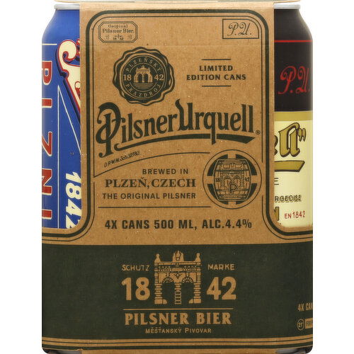 Pilsner Urquell Beer, Pilsner