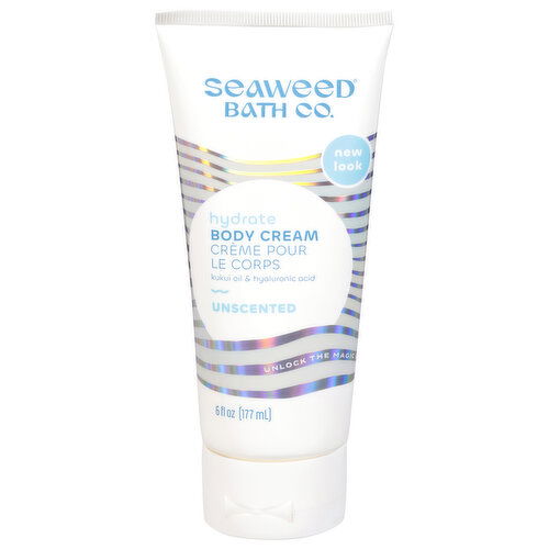 Seaweed Bath Co. Body Cream, Hydrate, Unscented