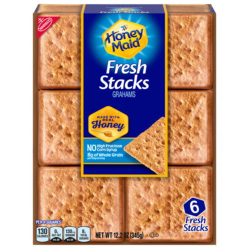 HONEY MAID Fresh Stacks Graham Crackers