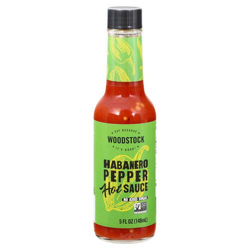 Woodstock Hot Sauce, Habanero Pepper