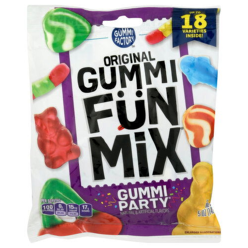 Original Gummi Fun Mix Candy, Gummi Party