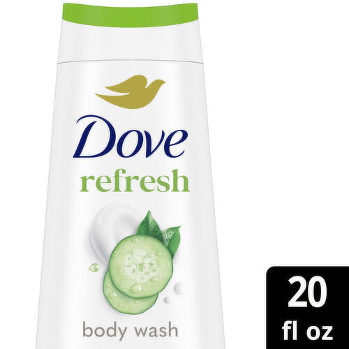 Dove Body Wash Refresh Cucumber And Green Tea