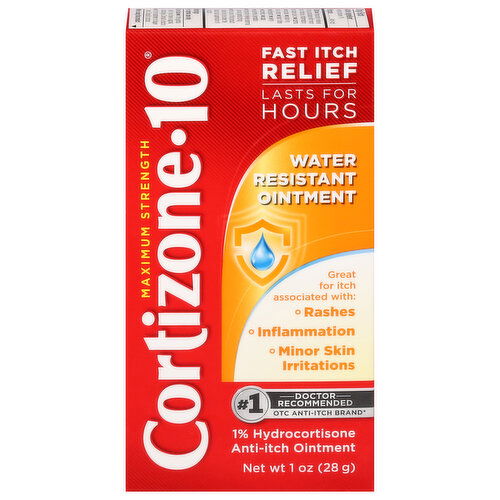 Cortizone-10 Anti-Itch Ointment, Maximum Strength