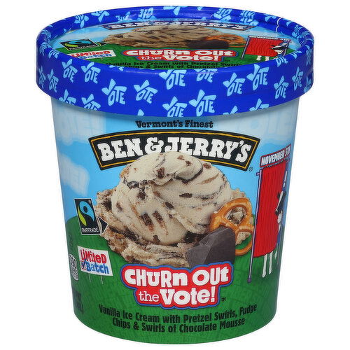 Ben & Jerry's Ice Cream, Churn Out The Vote!