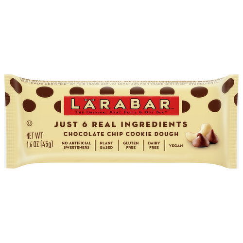 Larabar Fruit & Nut Bar, Chocolate Chip Cookie Dough