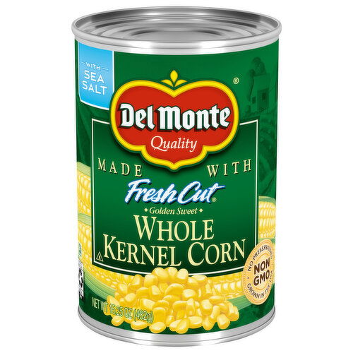 Del Monte Fresh Cut Whole Golden Sweet Kernel Corn