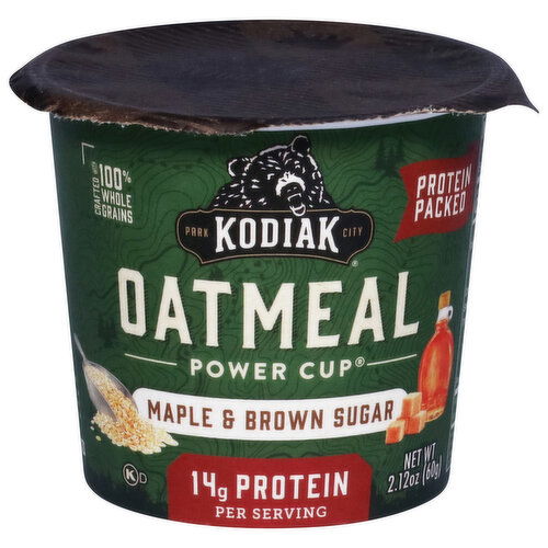 Kodiak Power Cup Maple & Brown Sugar Oatmeal