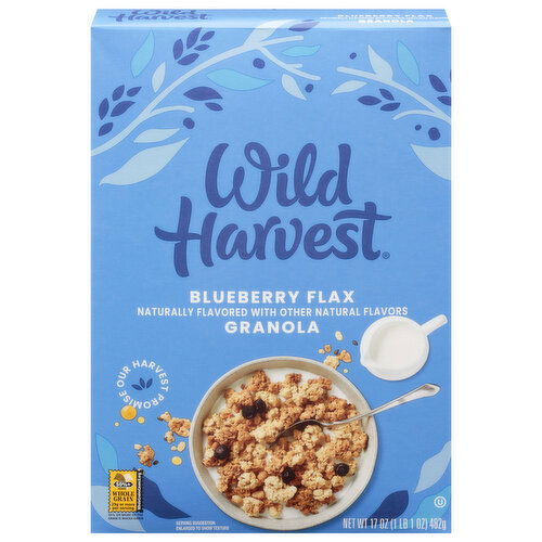 Wild Harvest Granola, Blueberry Flax