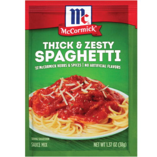 McCormick Thick And Zesty Spaghetti Sauce Seasoning Mix