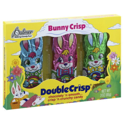 Palmer Chocolate, Double Crisp, Bunny Crisp