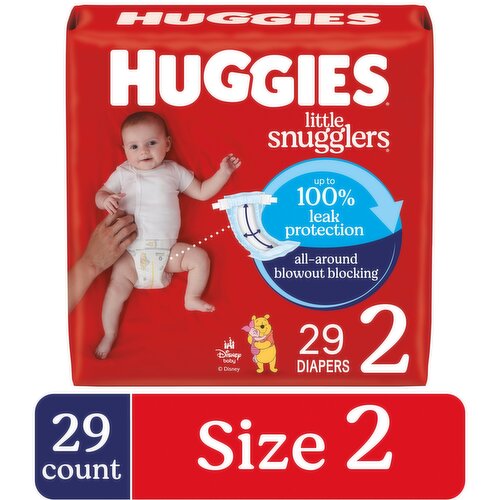 Huggies Little Snugglers 2 (12-18 lb) Disney Baby Diapers