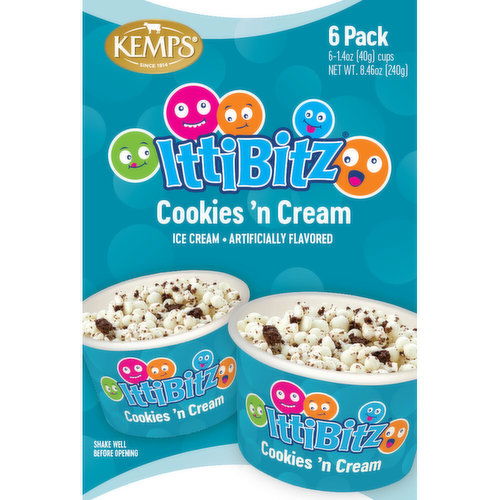 Kemps IttiBitz Cookies N Cream