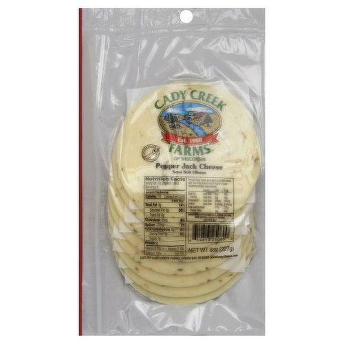 Cady Creek Farms Cheese, Pepper Jack