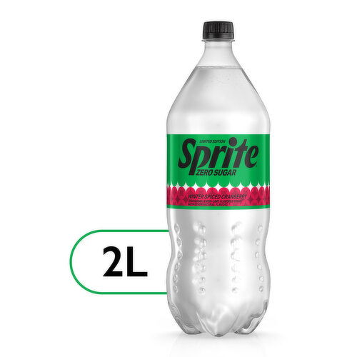 Sprite Winter Spiced Cranberry Zero Sugar Bottle