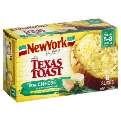 New York Bakery Texas Toast, The Original, with Real Cheese