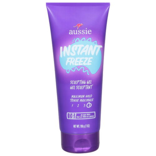 Aussie Sculpting Gel, Instant Freeze