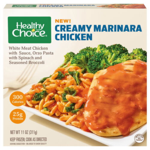 Healthy Choice Creamy Marinara Chicken, Frozen Meal