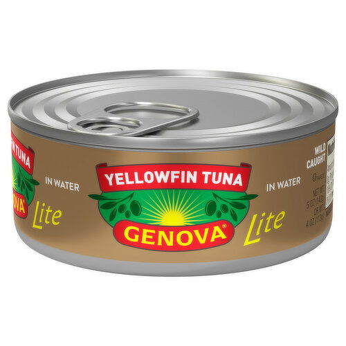 Genova Yellowfin Tuna, Lite, Wild Caught