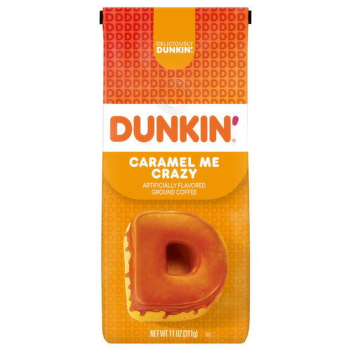 Dunkin' Coffee, Ground, Caramel Me Crazy