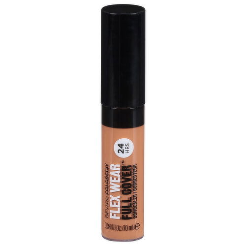 Revlon Full Cover Concealer, Flex Wear, Nutmeg 070