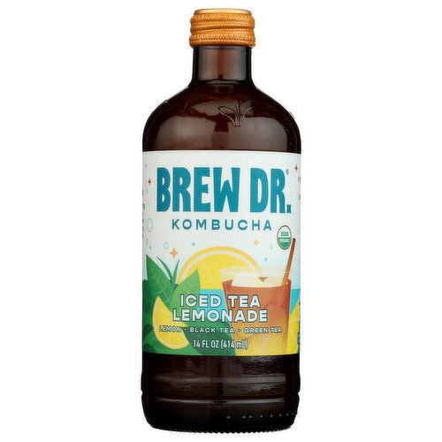 Brew Dr. Kombucha Iced Tea Lemonade Kombucha