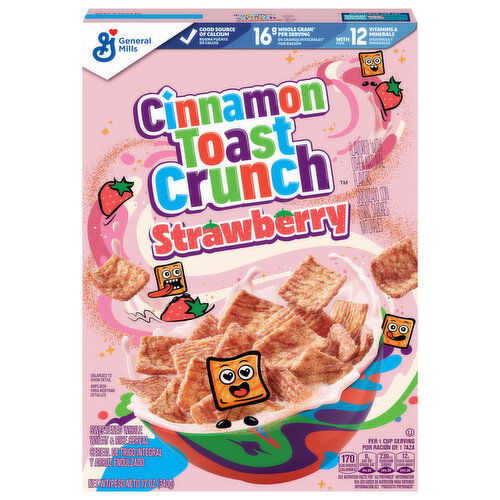 Cinnamon Toast Crunch Strawberry Cereal